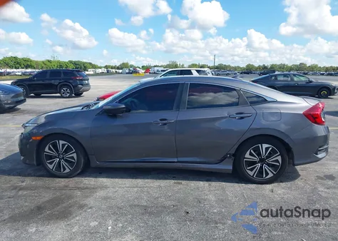 2017 Honda Civic Ex-T from USA, damaged, VIN 2HGFC1F34HH640486